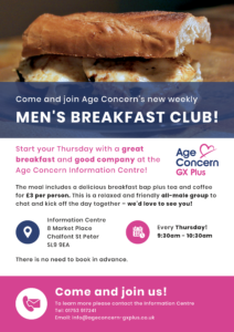Men's Breakfast Club Poster