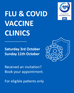 Flu Clinics (oct Dates )